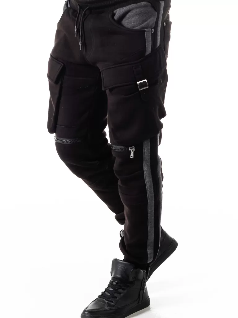 Atlantis Sweatpants - Sort/Gra^Cipo & Baxx Cheap