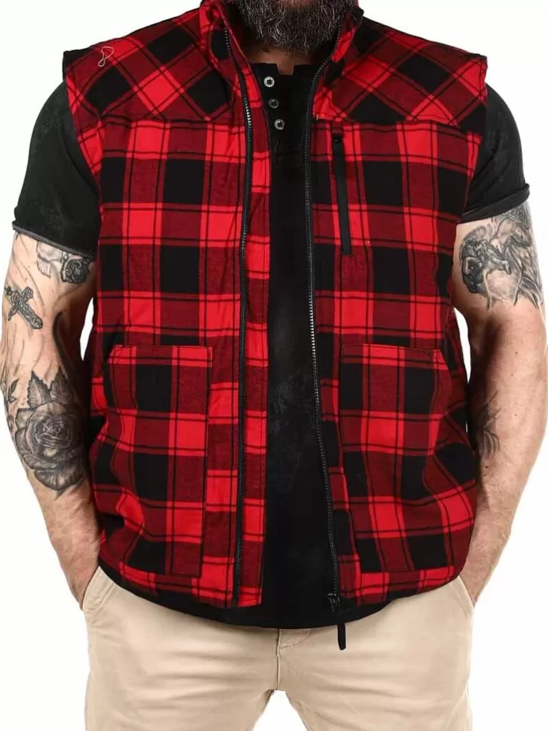 Lumber Vest - Rod/Sort^Brandit Clearance