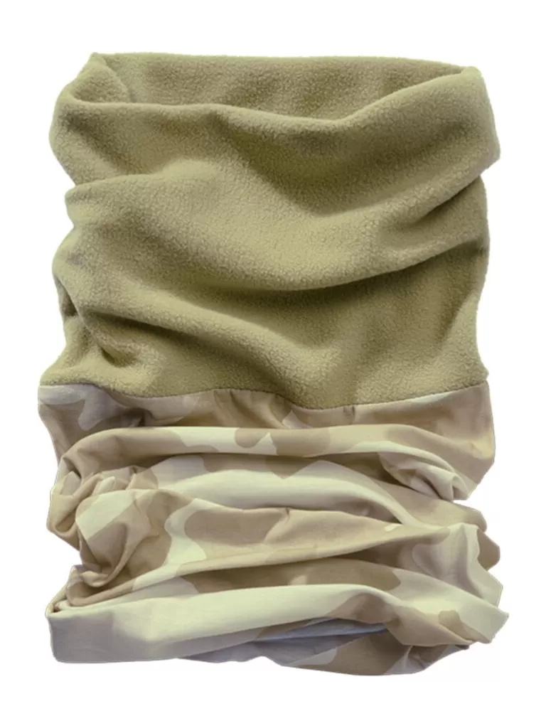 Multifunctional Neck Warmer - Beige/Camo^Brandit Hot