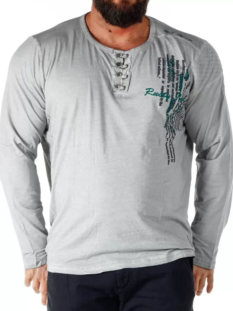 Ceylon Longsleeve - Lysegra^Rusty Neal Discount