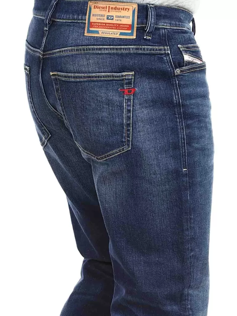 Diesel D-Viker Jeans - Morkebla^Brands Distribution Sale