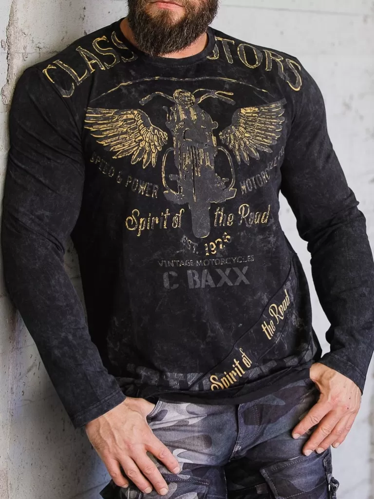 Eaglewings Longsleeve - Sort^Cipo & Baxx Discount