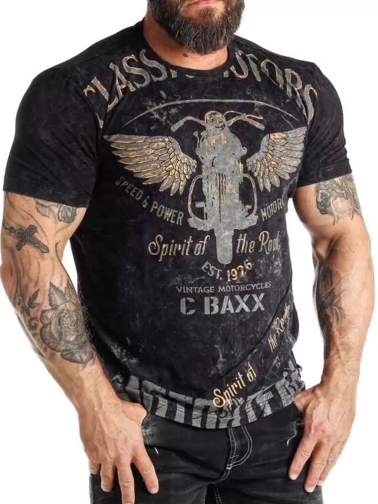 Eaglewings T-Shirt - Sort^Cipo & Baxx Fashion