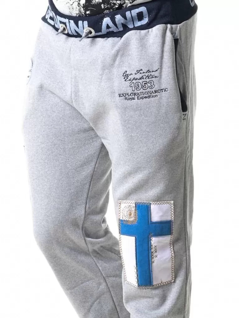 Geo Finland Sweatpants - Gra^Geographical Norway Best