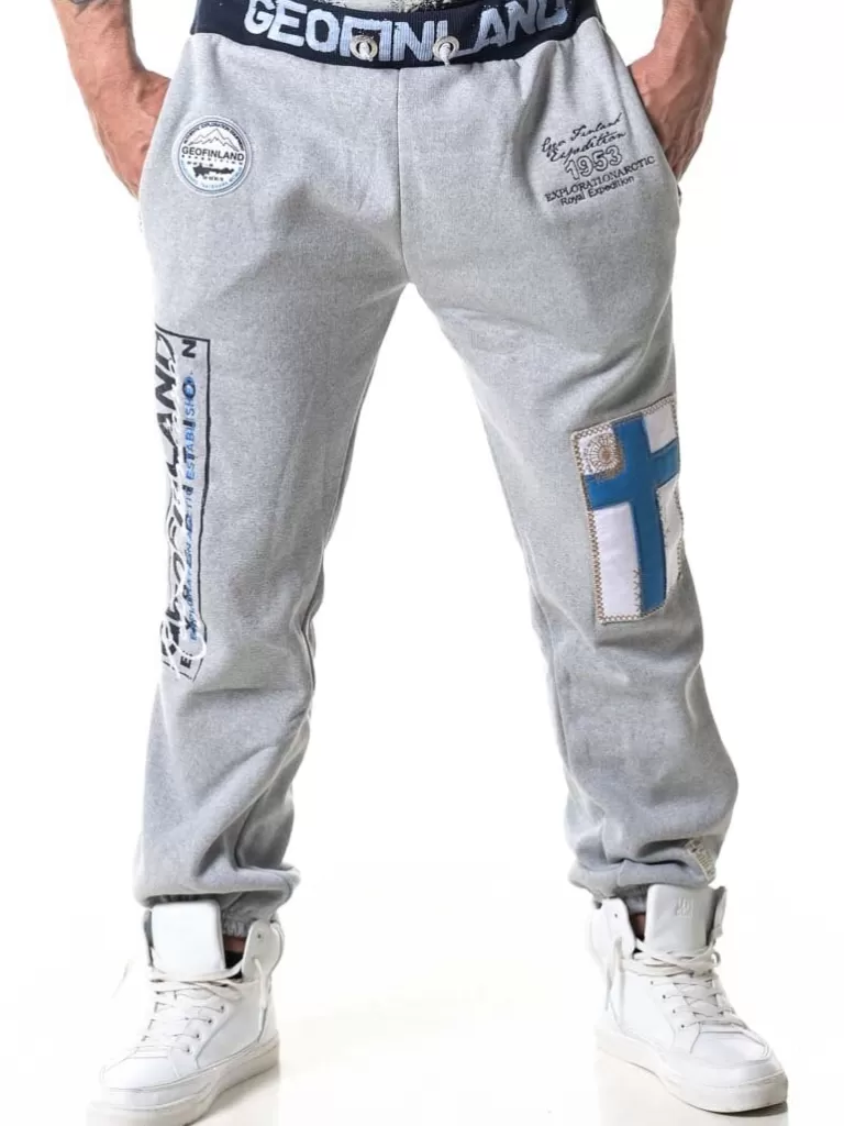 Geo Finland Sweatpants - Gra^Geographical Norway Best