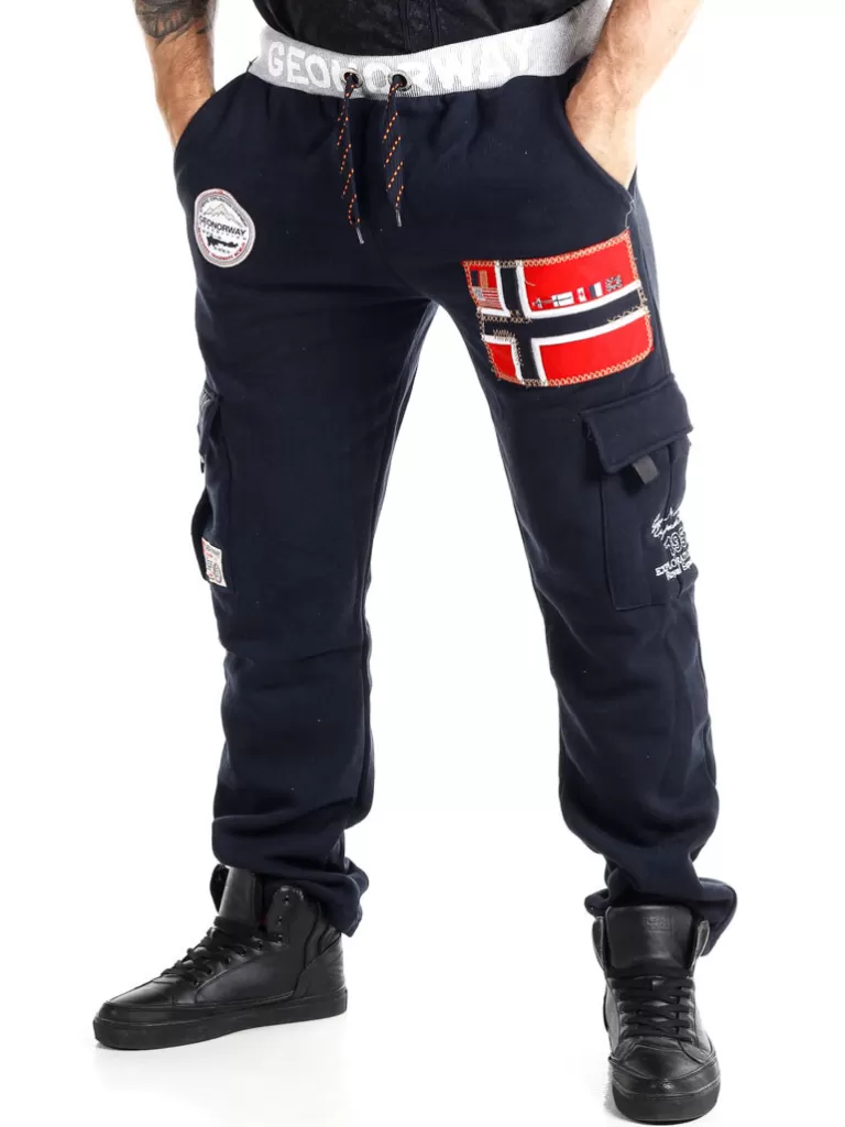 Geo Norway Cargo Sweatpants - Morkebla^Geographical Norway Best Sale