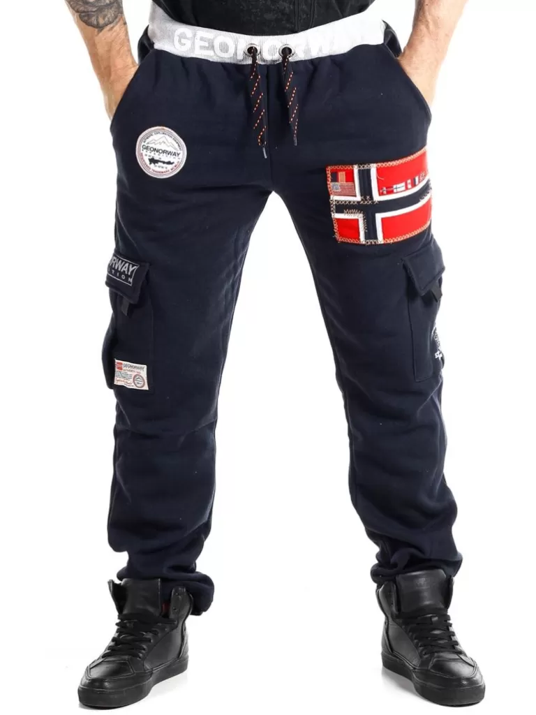 Geo Norway Cargo Sweatpants - Morkebla^Geographical Norway Best Sale