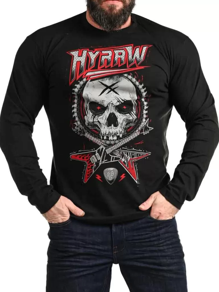 Heavy Longsleeve - Sort^Hyraw Discount