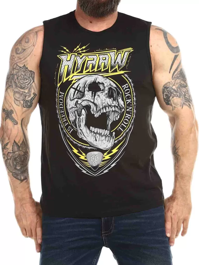 Rock N Roll Tanktop - Sort^Hyraw Cheap