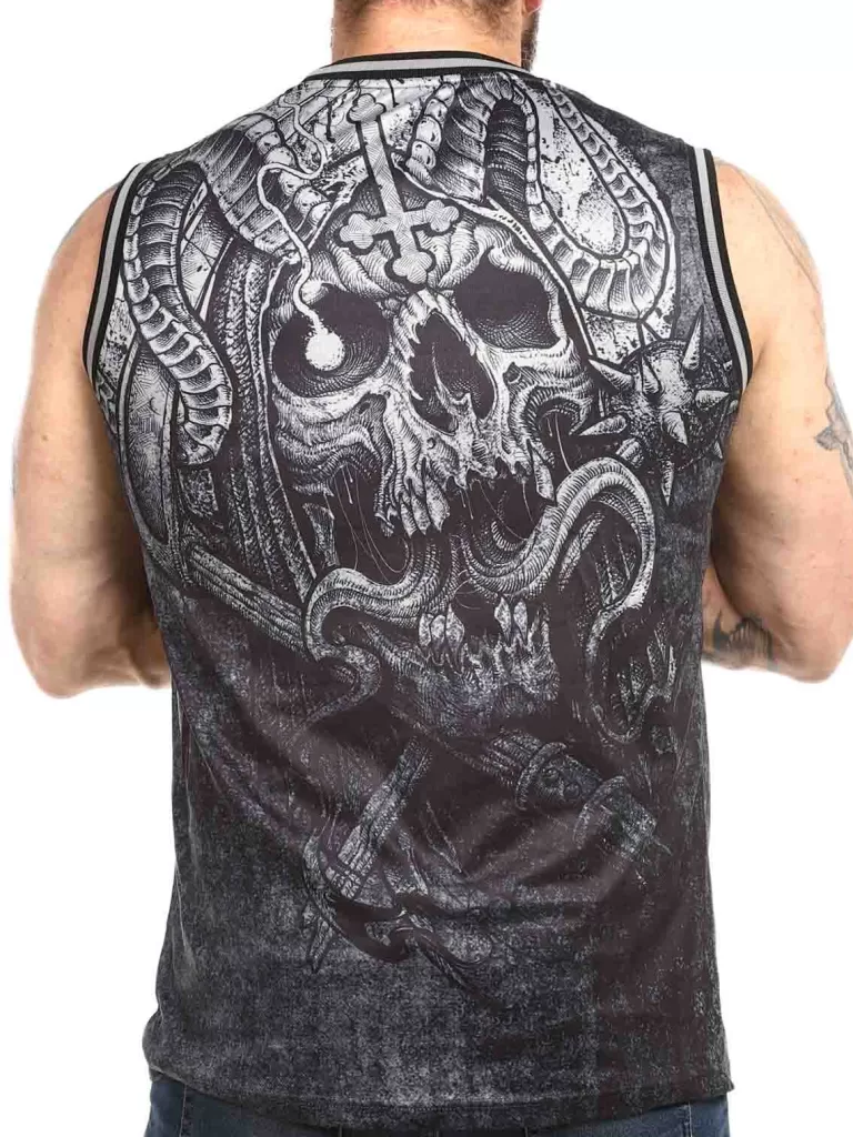 War Demon Tanktop - Sort/Gra^Hyraw Best Sale