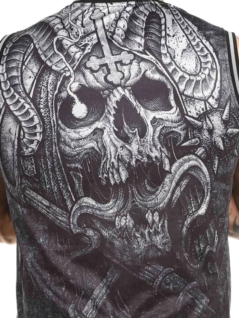 War Demon Tanktop - Sort/Gra^Hyraw Best Sale