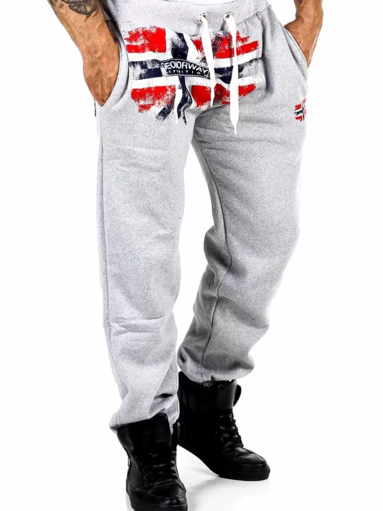 Mapote Geo Norway Sweatpants - Gra^Geographical Norway Hot