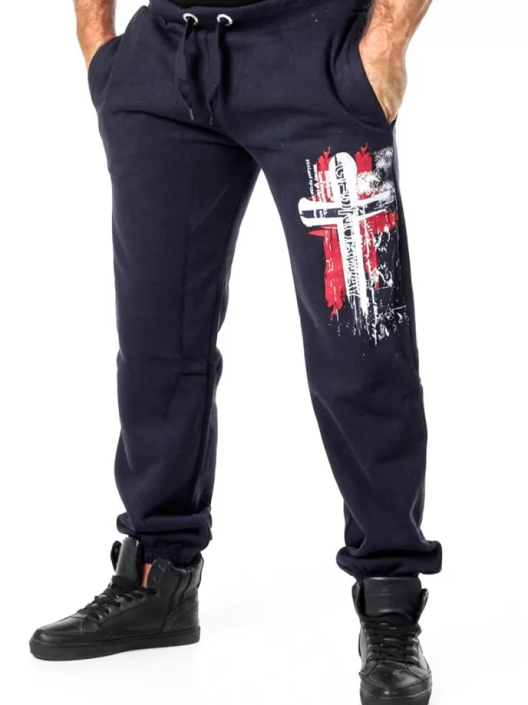 Matuvu Geo Norway Sweatpants - Morkebla^Geographical Norway Cheap