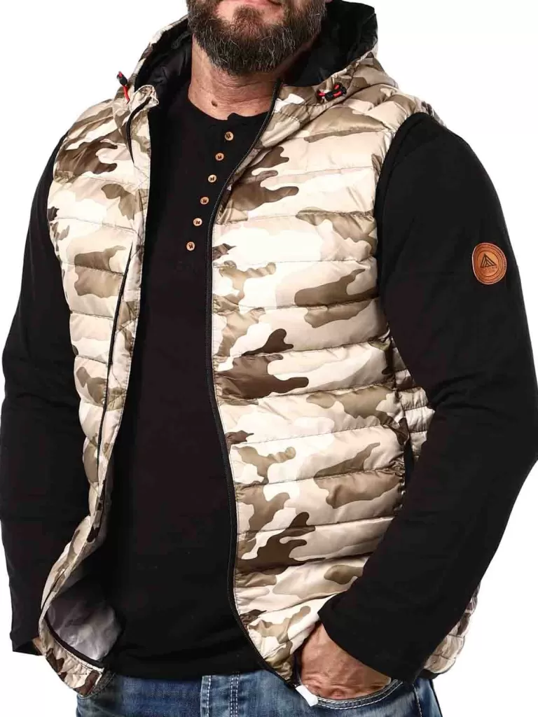 Mauricio Vest - Beige/Camo^Ombre Best Sale