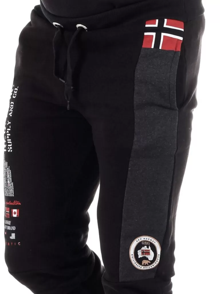 Merinos Geo Norway Sweatpants - Sort^Geographical Norway Sale