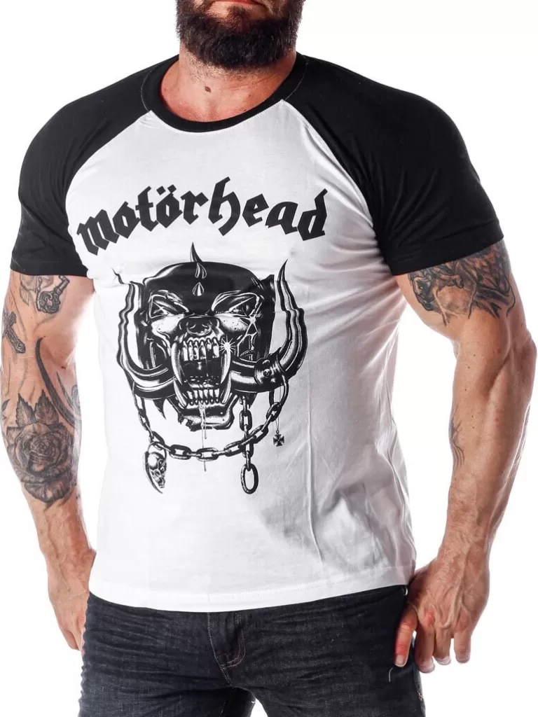 Motorhead Everything Louder T-Shirt - Hvid/Sort^Urban Classic Cheap