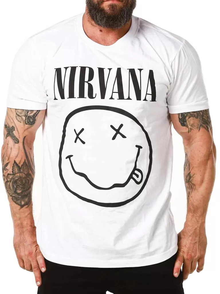 Nirvana Lithium T-Shirt - Hvid^Urban Classics Shop