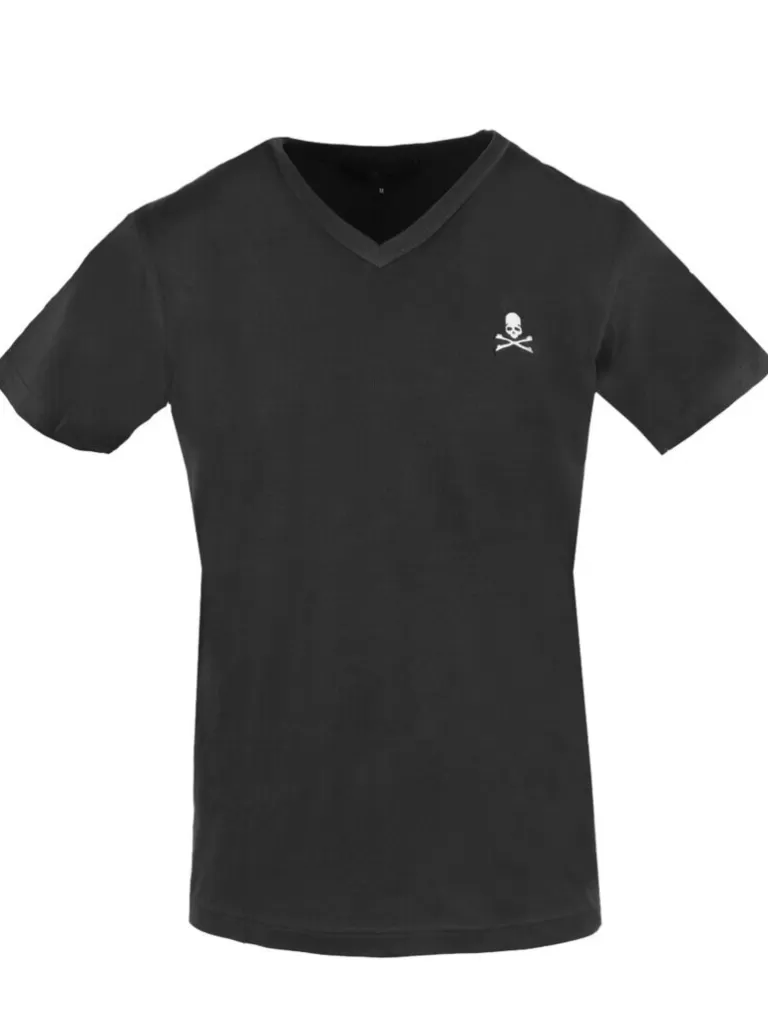 Philipp Plein V-Neck T-Shirt - Sort^Brands Distribution Sale