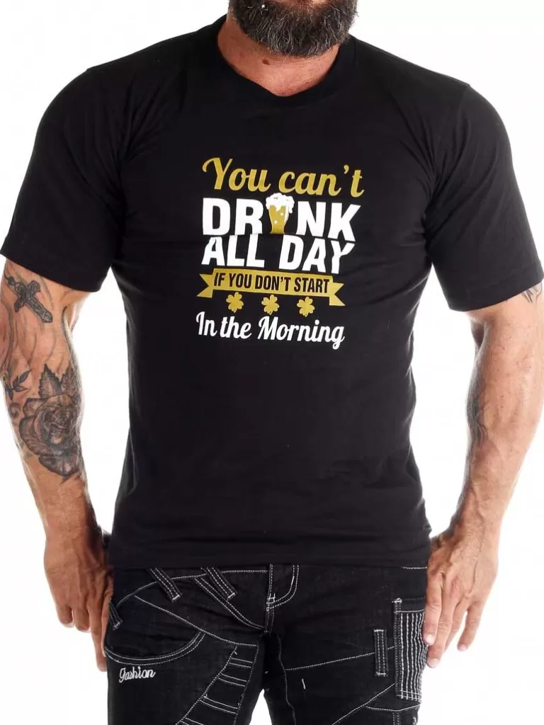 Rd Drink All Day T-Shirt - Sort^* Clearance