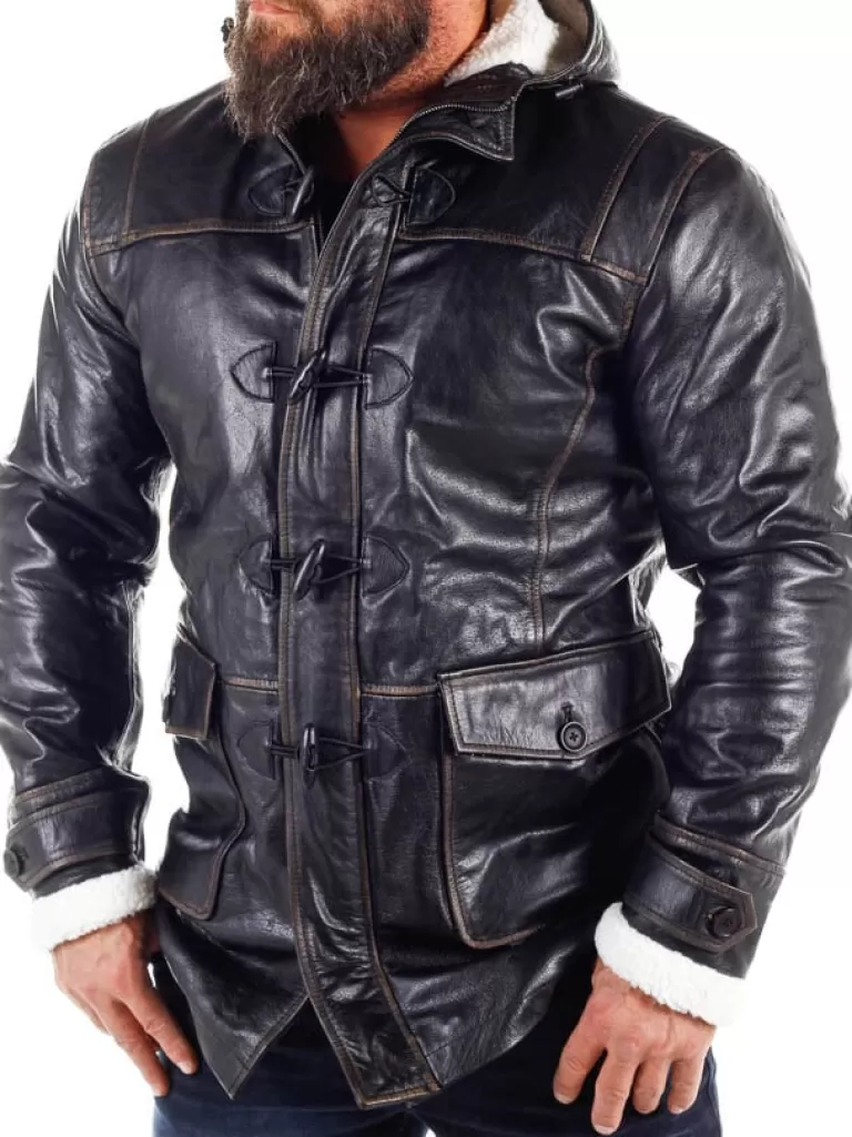 Rd Matan Foret Skindfrakke - Vintage Black^* Online