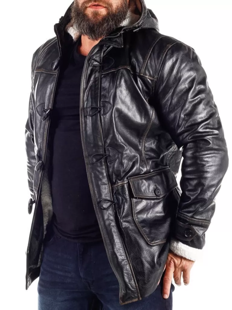 Rd Matan Foret Skindfrakke - Vintage Black^* Online