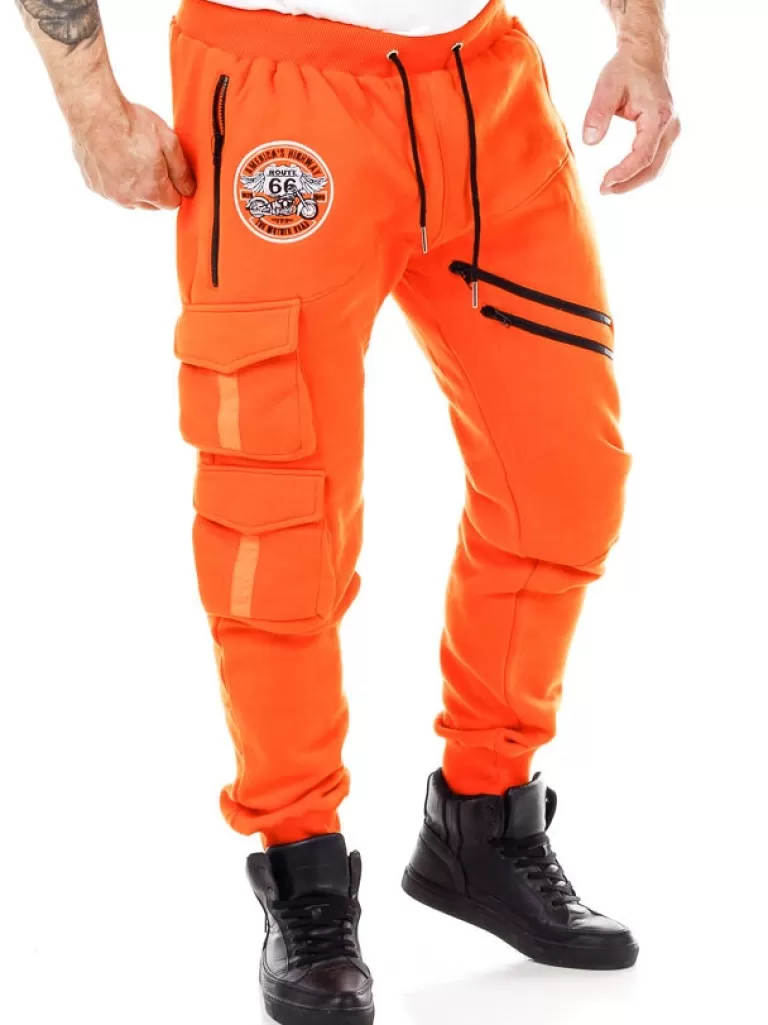 Rd Route 66 Sweatpants - Orange^* Clearance