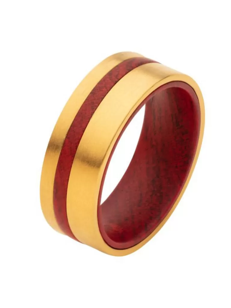 Redwood Ring - Guld/Rod^Inox Outlet