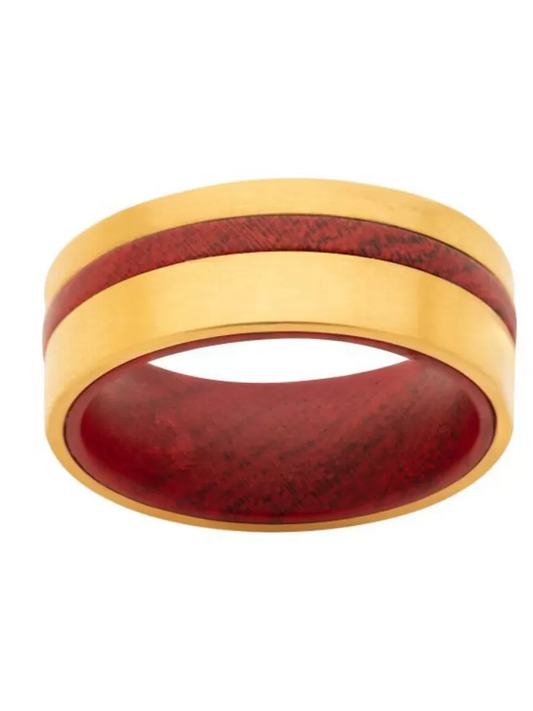 Redwood Ring - Guld/Rod^Inox Outlet