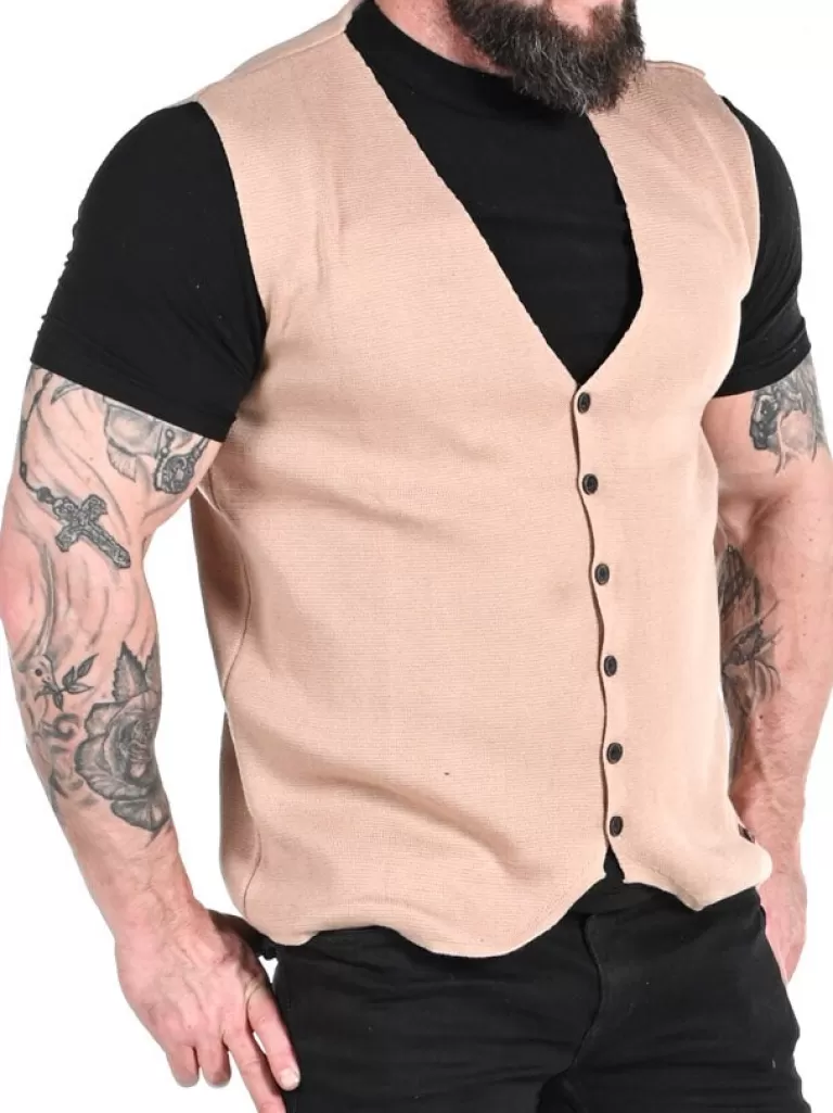 Rico Vest - Lysebrun^Rusty Neal Best Sale