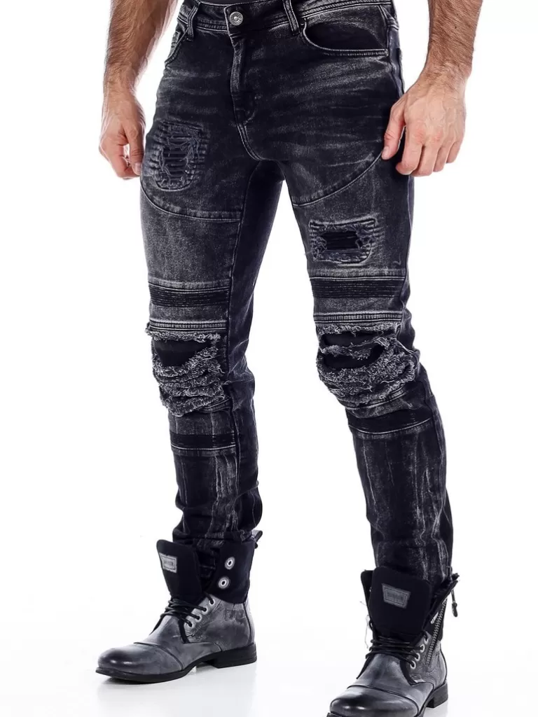 Ripper Jeans - Sort^Cipo & Baxx Fashion