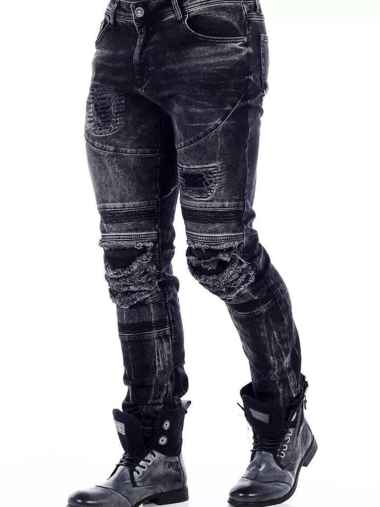 Ripper Jeans - Sort^Cipo & Baxx Fashion