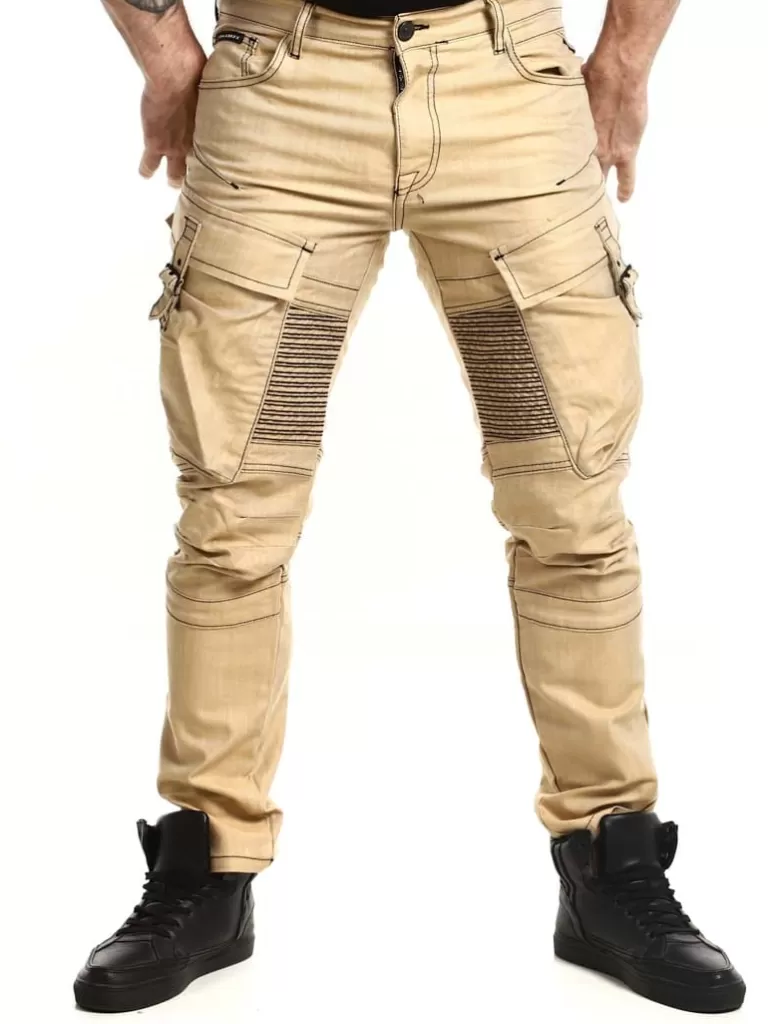 Roadster Cargo Jeans - Mustard^Cipo & Baxx Outlet