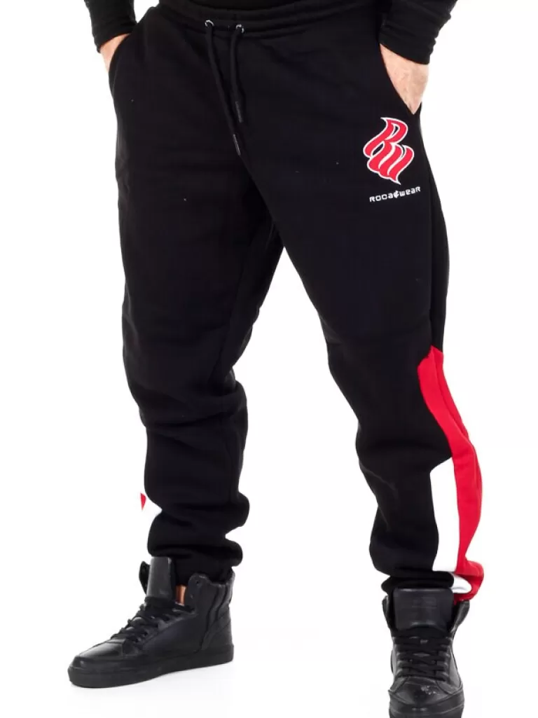 Rocawear Foresthills Sweatpants - Sort/Rod^Urban Classic Sale