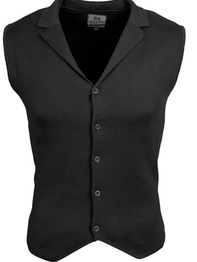 Signore Vest - Sort^Rusty Neal Best Sale