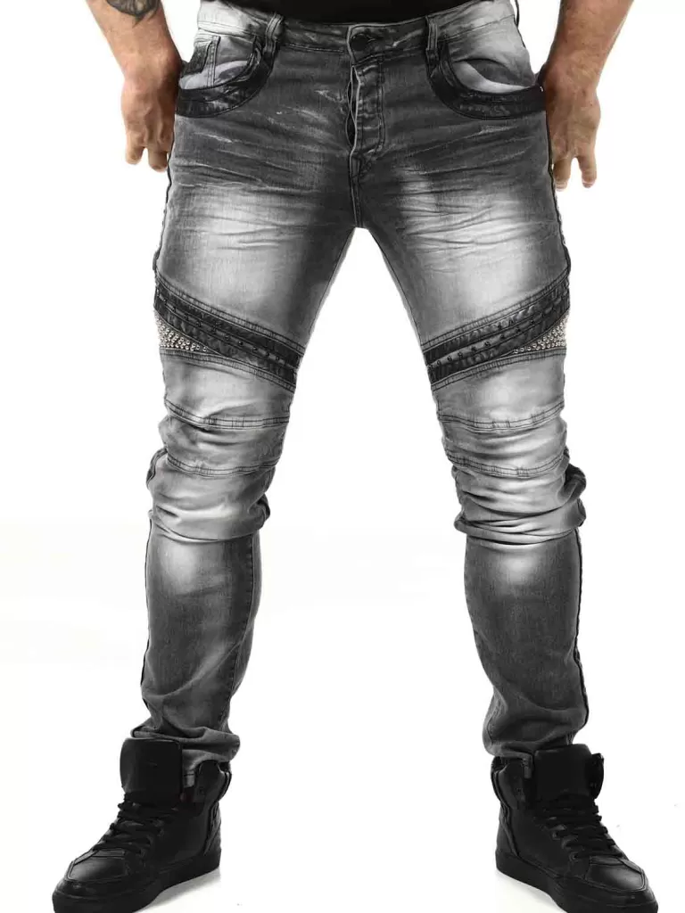 Studded Jeans - Gra^Kingz Clearance