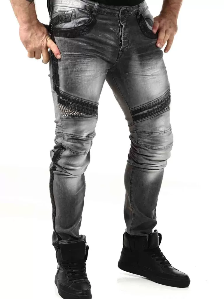 Studded Jeans - Gra^Kingz Clearance