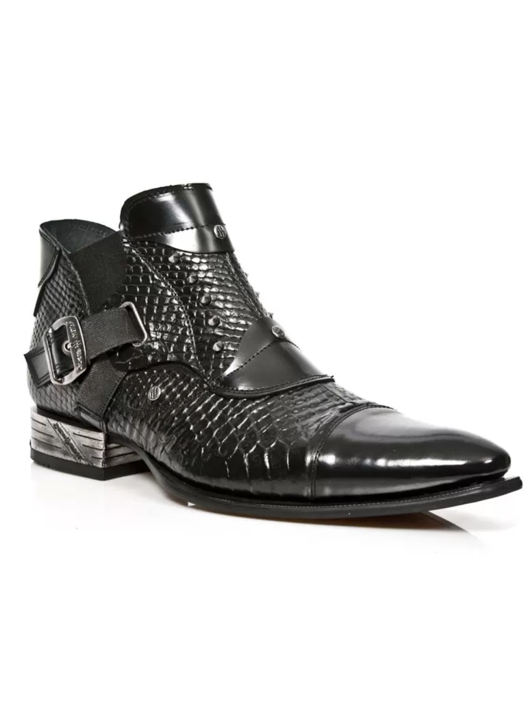 Tacon New Rock Boots - Sort^New Rock Shoes Discount