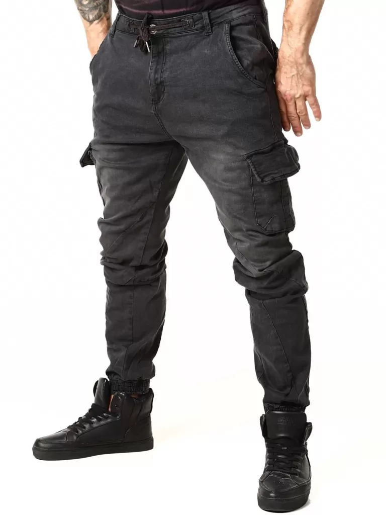 Cargo Joggjeans - Sort^Urban Classics Clearance