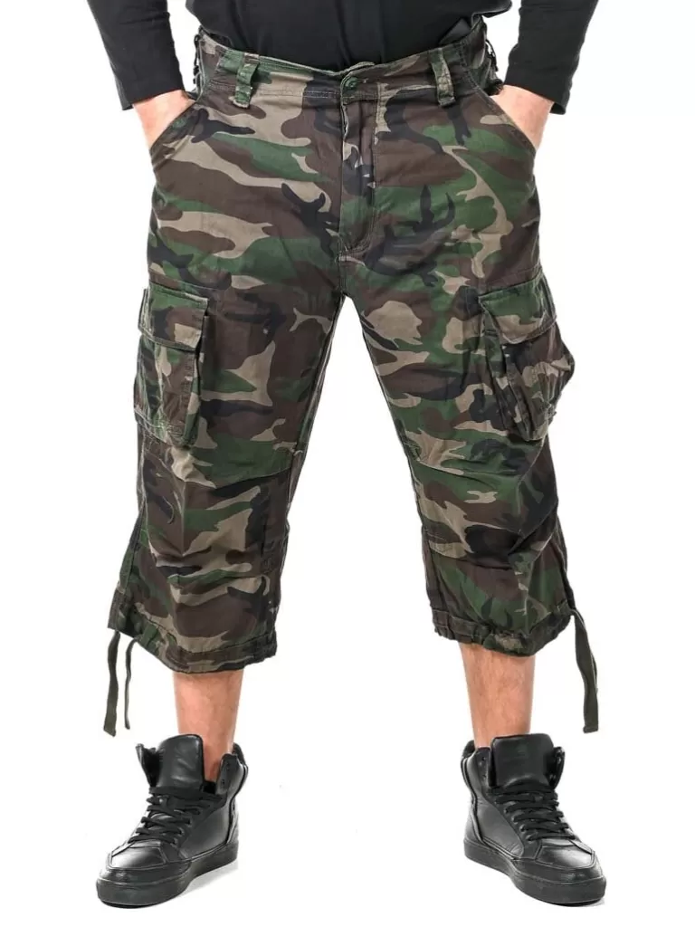 Urban Legend 3/4 Shorts - Camo^Brandit New