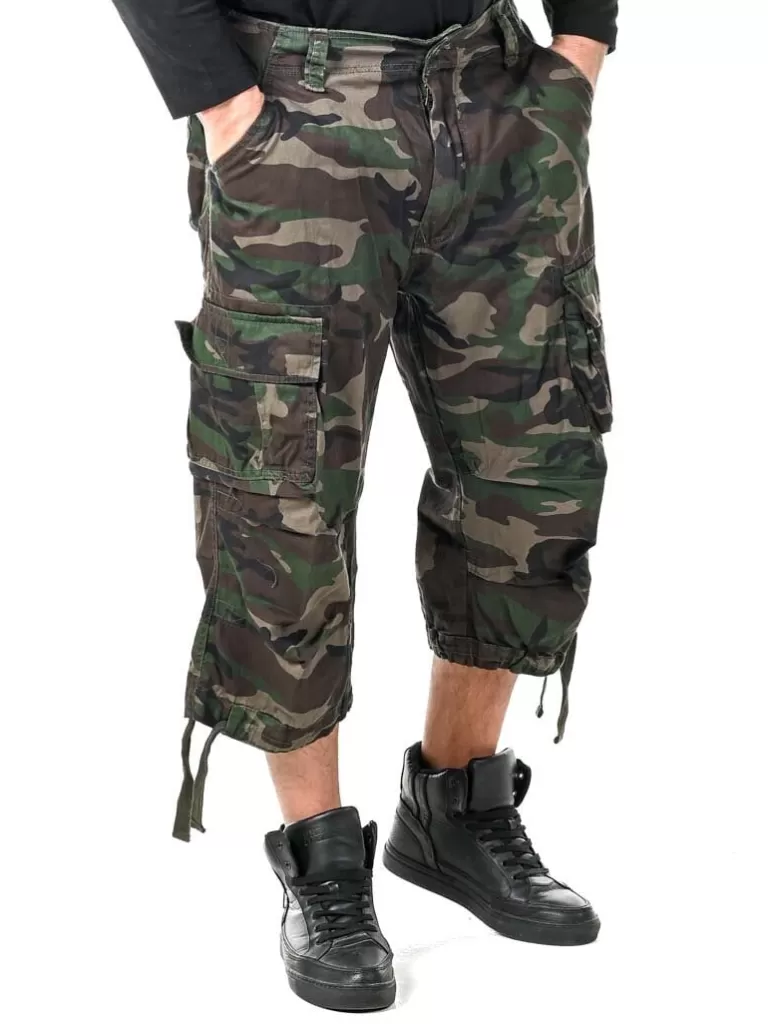 Urban Legend 3/4 Shorts - Camo^Brandit New