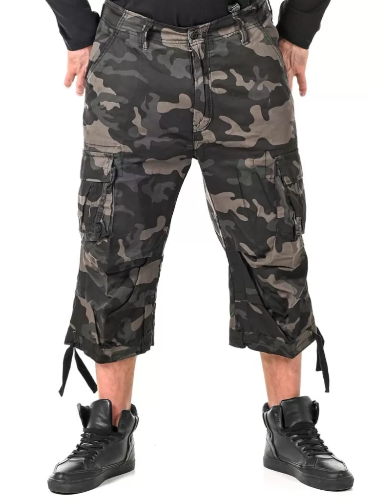 Urban Legend 3/4 Shorts - Dark Camo^Brandit Flash Sale