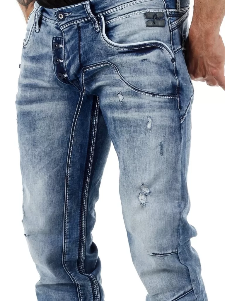 Voyager R-Neal Jeans - Light Blue^Rusty Neal Outlet