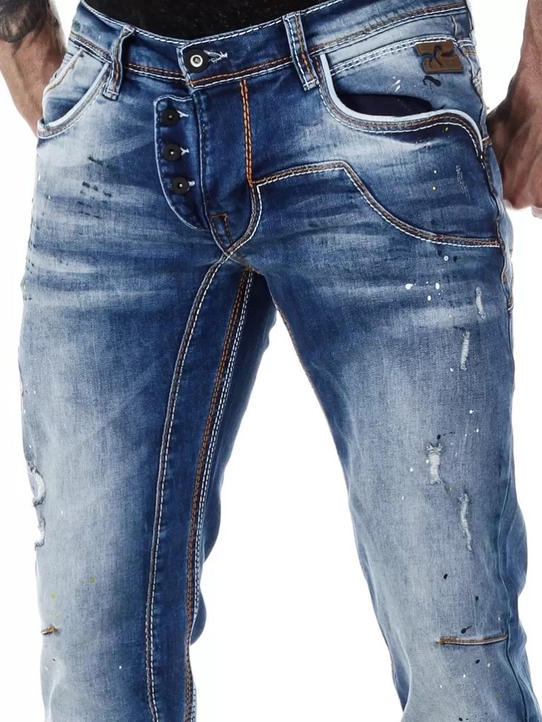 Voyager R-Neal Jeans - Raw Blue^Rusty Neal Shop