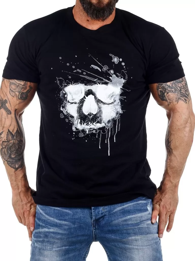 Water Skull T-Shirt - Sort^Urban Classics Shop